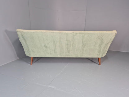 Three Seat Midcentury Sofa 1960s Sweden Teak Legs Retro EB11081 M3SS18