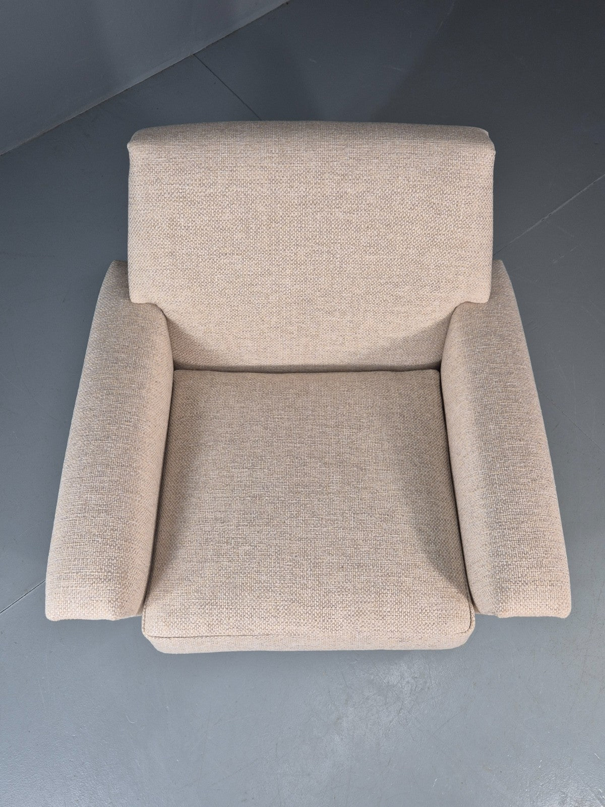 Mid Century Danish Lounge Chair 1960s Vintage Thams Reupholstered   EB11261 MNOR17