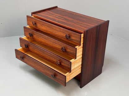 Vintage Chest Of Drawers - Danish 1970s Retro Curved Handles EB10833 MWOO6