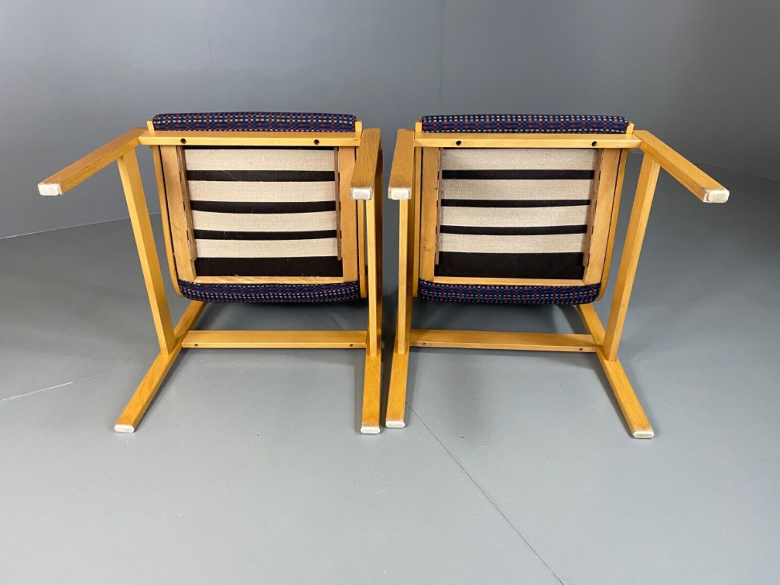 Two Farstrup Bentwood Chairs, Aalto Style, Retro, Vintage MCM EB4876 MBEN - UKDK FURNITURE