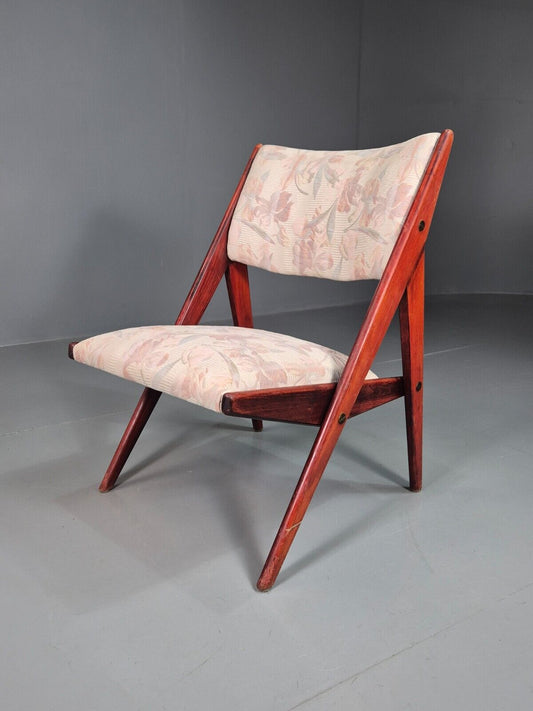 Vintage Swedish Lounge Chair Yngve Ekstrom Thema Retro MiD Century EB7738 MNOR - UKDK FURNITURE