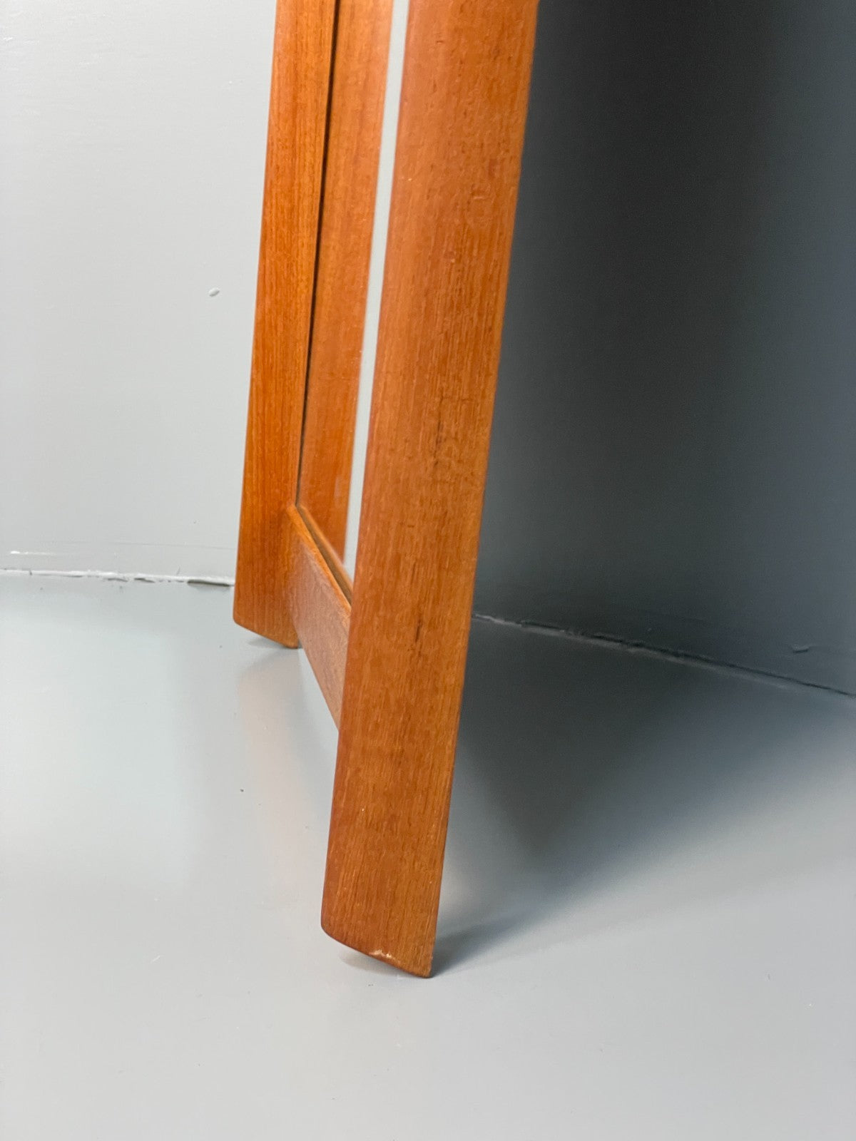 Vintage Teak Wall Mirror - 1960s Danish Mid Century Design EB10865 MWOO19