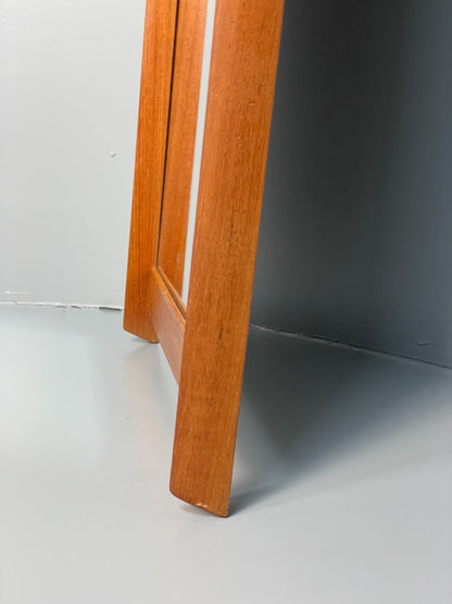 Vintage Teak Wall Mirror - 1960s Danish Mid Century Design EB10865 MWOO19
