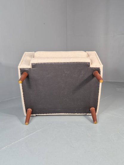 Mid Century Danish Lounge Chair 1960s Vintage Thams Reupholstered   EB11261 MNOR15