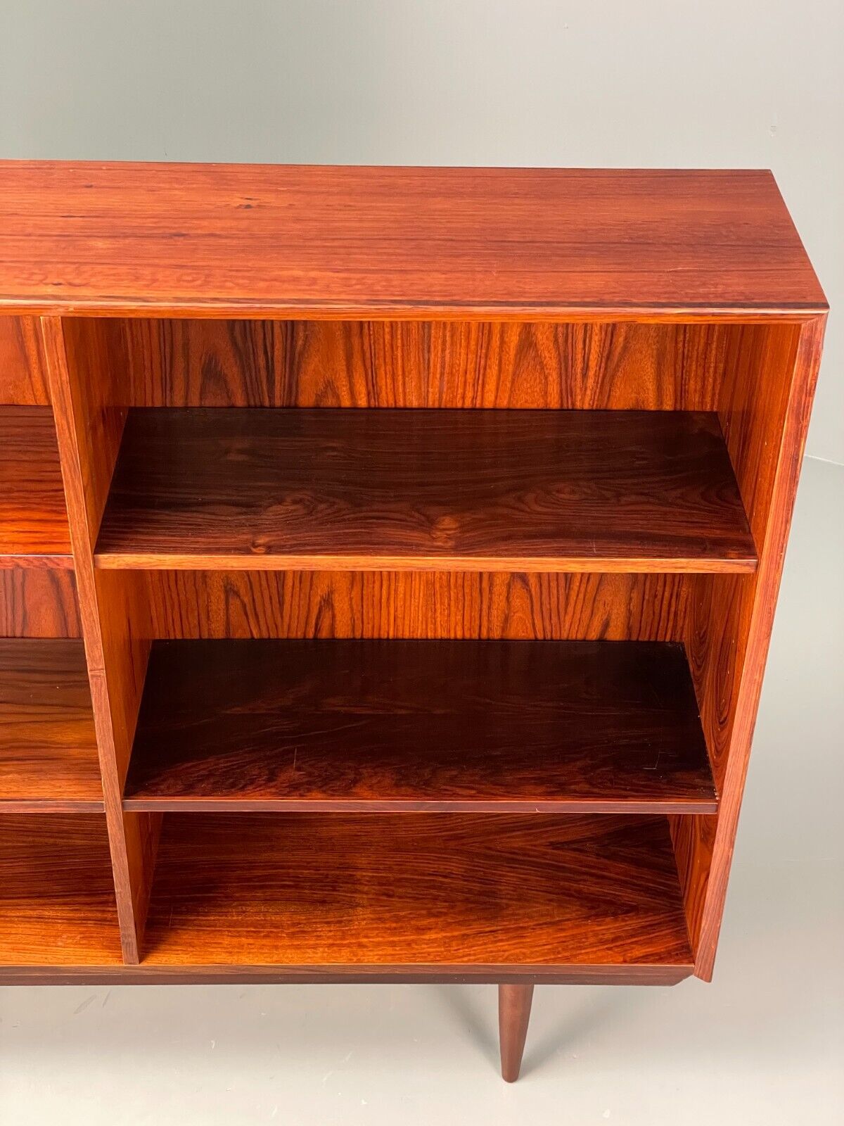 Vintage Danish Mid Century Bookcase By Brouer Adjustable Shelves EB8104 MWOO - UKDK FURNITURE