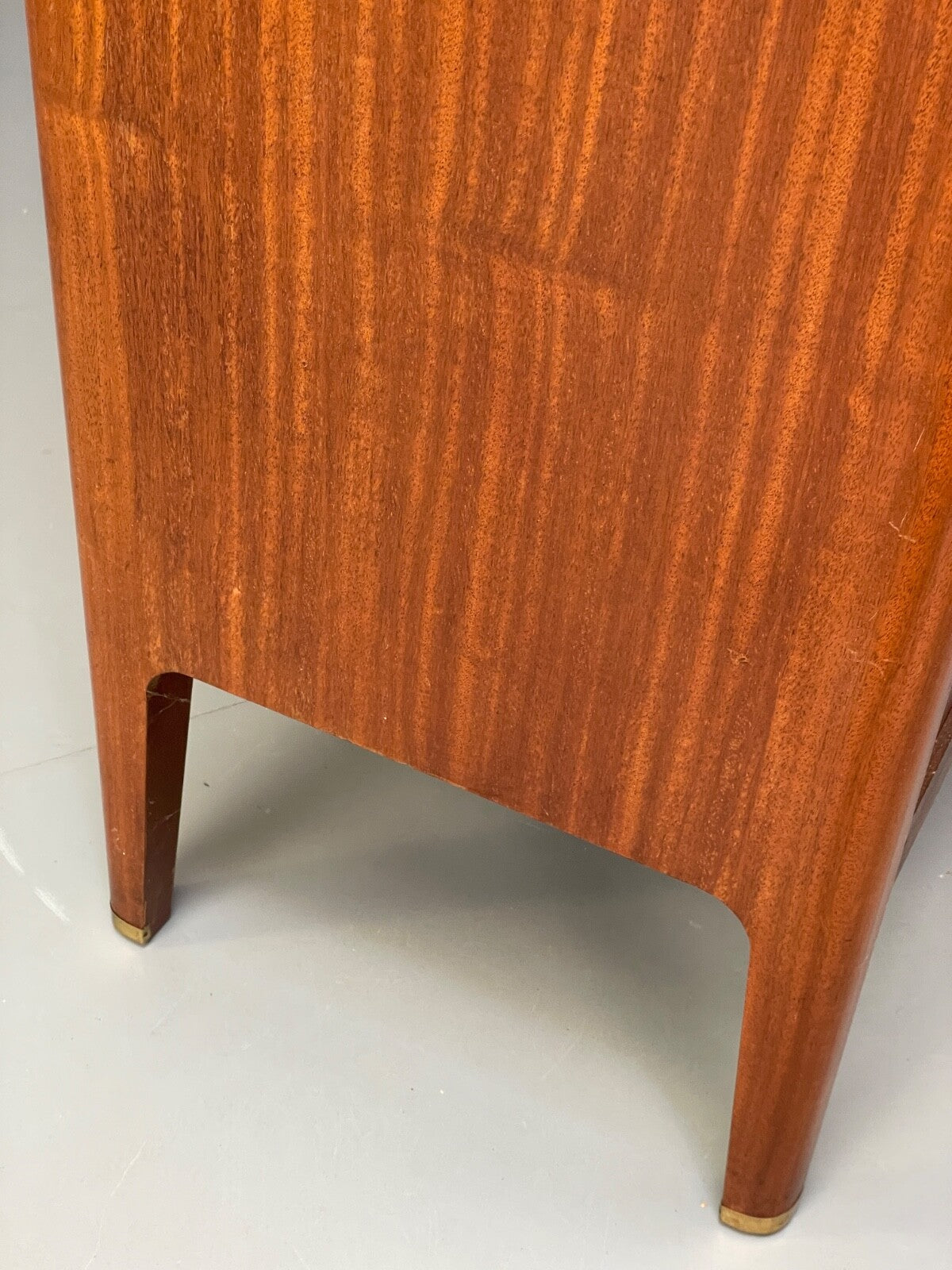 Vintage 1950s Chest Of Drawers Jewelery Display Brass Mahogany EB9761 MWOO - UKDK FURNITURE
