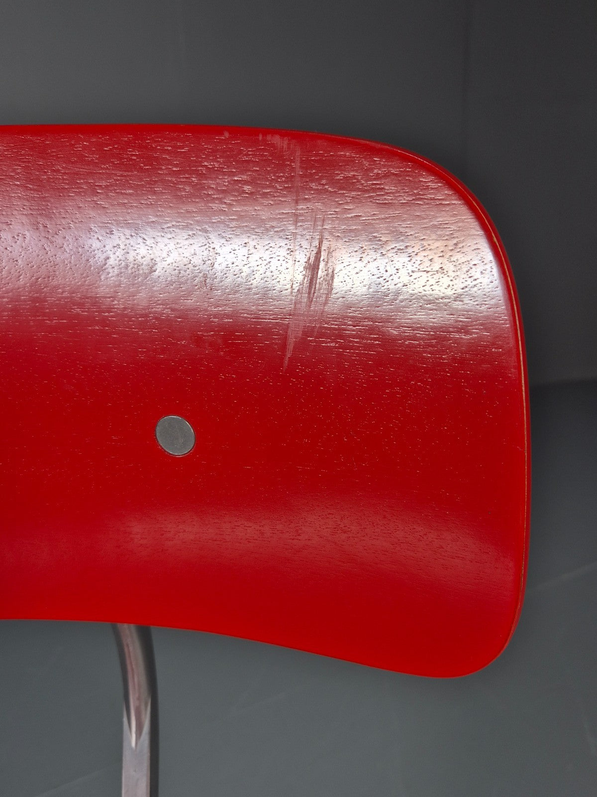 1960s Kevi Task Desk Chair Jorgen Rasmussen MCM Danish Retro Red EB10808 MSWI14