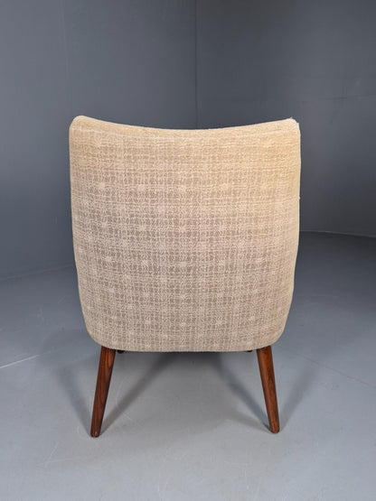 Vintage Danish Teak Armchair 1960s Mid Century Design Retro EB9240 MNOR - UKDK FURNITURE