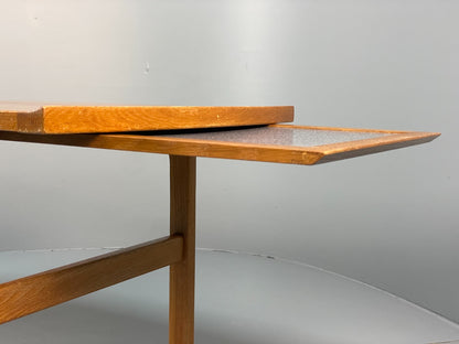 Vintage 1960s Coffee Table Teak & Oak Swedish Mid Century EB11193 MWOO12