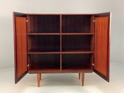 Vintage Danish Double Door Cabinet Adjustable Shelves EB8091 MWOO - UKDK FURNITURE