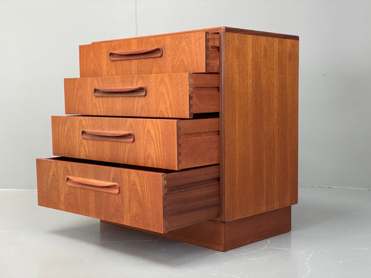 Vintage G Plan Chest Of Drawers Teak 1960s Fresco Range Mid Century EB11854 MWOO1