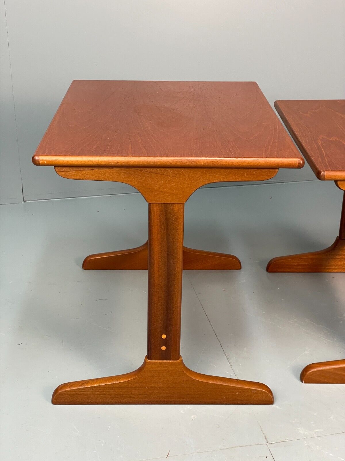 Vintage Teak Nesting Tables Retro 1980s EB8405 MWOO - UKDK FURNITURE