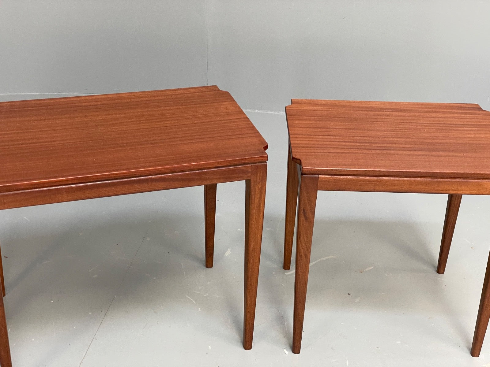 Vintage Richard Hornby Teak Nesting Tables 1960s Retro EB10009 MWOO - UKDK FURNITURE