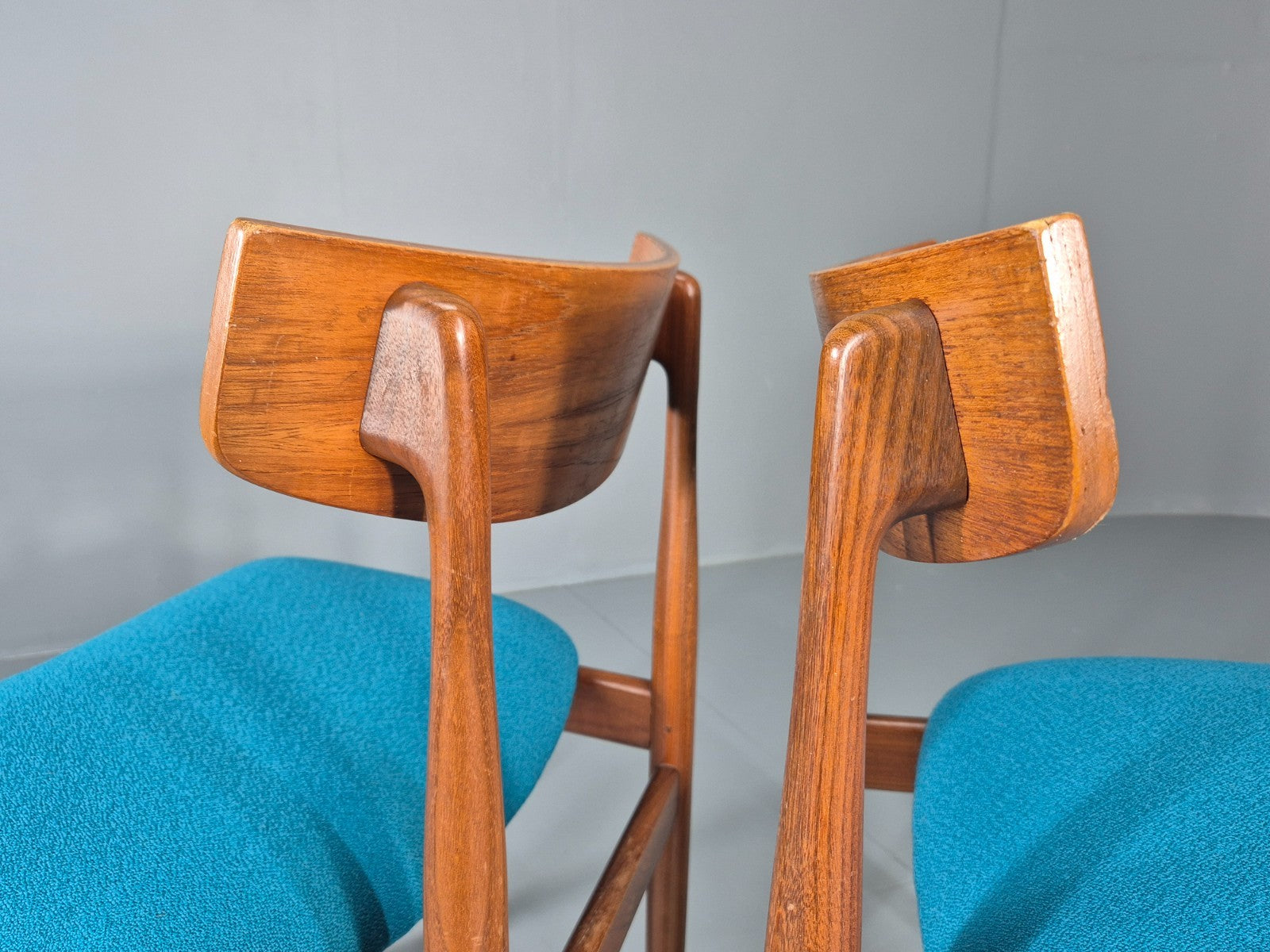 2 G Plan Dining Chairs 1960s Teak New Upholstery Retro Mid Century EB11487 MDIN6