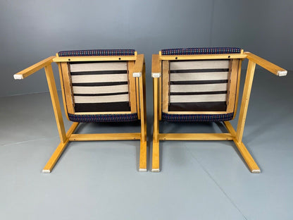 Vintage Danish bentwood lounge chairs, Aalto Style, Farstrup. Retro, EB5067 MBEN - UKDK FURNITURE