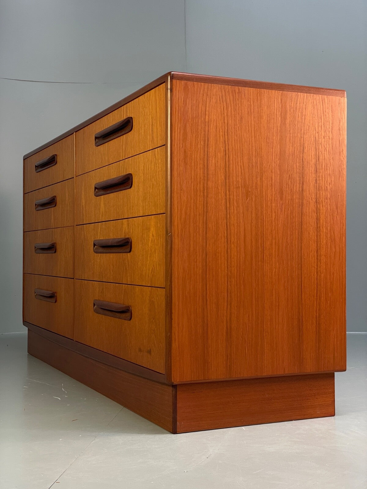 G Plan Fresco Teak Chest Of Drawers Vintage Retro Design 1960s EB9720 MWOO - UKDK FURNITURE