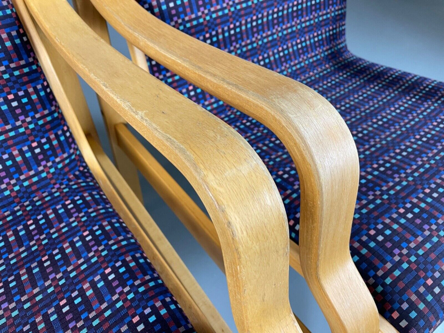 Vintage Danish bentwood lounge chairs, Aalto Style, Farstrup. Retro, EB5067 MBEN - UKDK FURNITURE