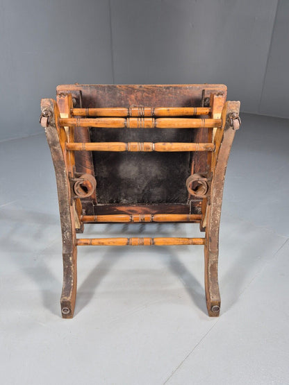 An Edwardian Mahogany Rocking Chair American Style Green Velvet EB9408 VCLO - UKDK FURNITURE