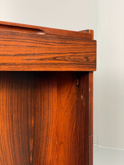 Vintage Compact Dressing Table 1970s Danish Retro Mirrored Storage EB10837 MWOO7