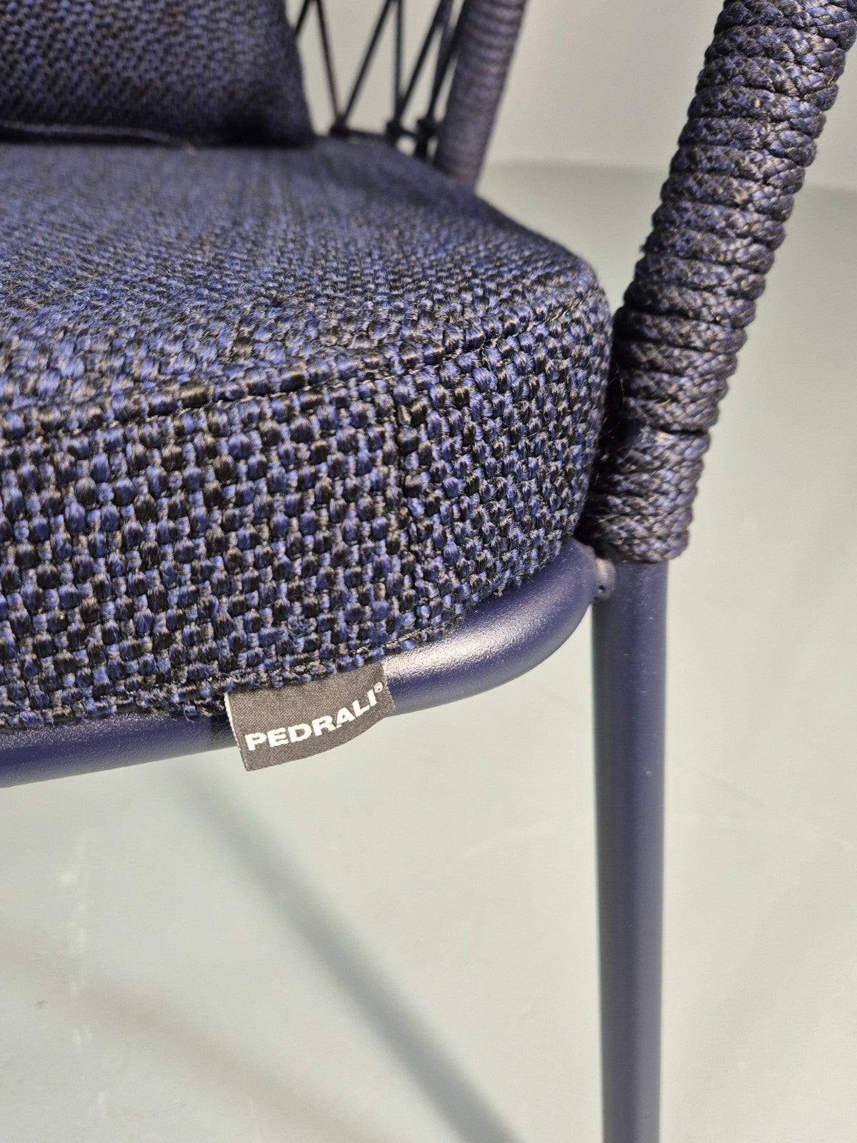 Pedrali 3679 Panarea Modern Design Chair in Blue EB11428 MNOR4