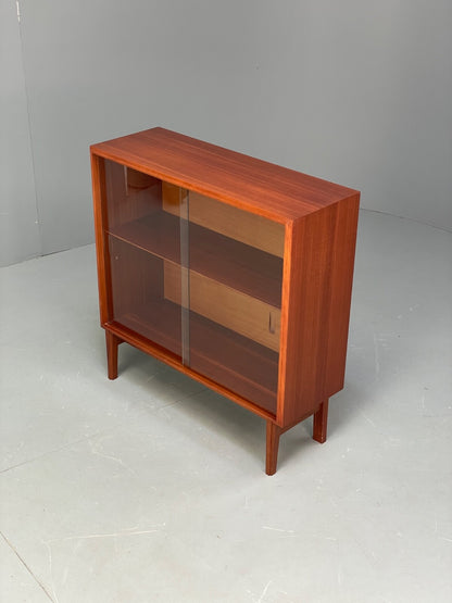 Vintage Teak Glazed Bookcase By Beaver & Tapley EB9503 MWOO - UKDK FURNITURE