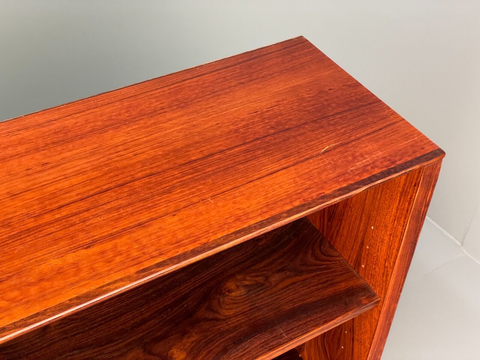 Vintage Danish Mid Century Bookcase By Brouer Adjustable Shelves EB8104 MWOO - UKDK FURNITURE