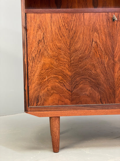 Vintage Danish Drinks Cabinet Shelving Unit 1960s Mid Century EB9506 MWOO - UKDK FURNITURE