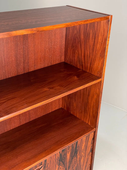 Vintage Danish Bookcase Drinks Cabinet Drop Door Torben B Nielsen EB8727 MWOO - UKDK FURNITURE