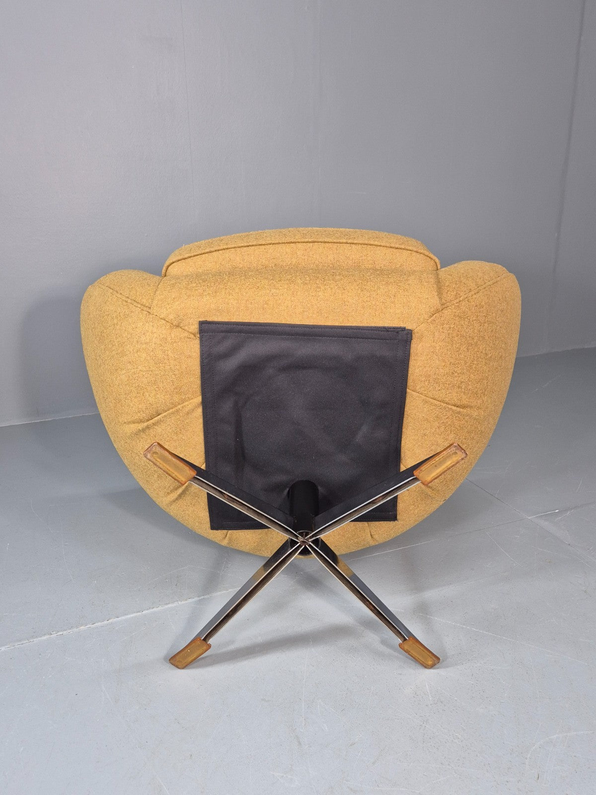 Retro Bucket Chair 1960 Sweden New Upholstery Mid Century Vintage EB11262 MSWI9