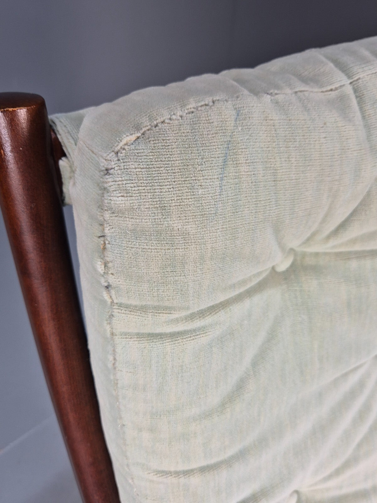 Vintage Mid Century Light Mint Parker Knoll Rocking Chair 1960s EB9785 MNOR - UKDK FURNITURE