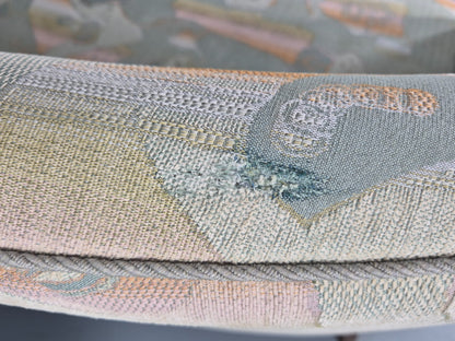 Vintage Two Seater Danish Curved Banana Sofa 1930s Art Deco Retro EB10792 M2SS13