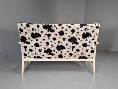 Vintage Danish Mid Century Sofa Cow Print Retro 1950s MCM EB9393 M2SS - UKDK FURNITURE