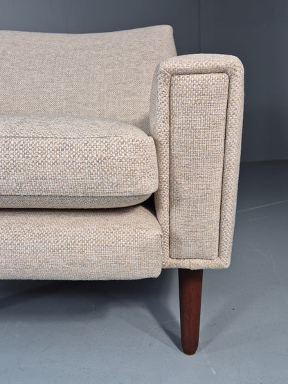 Mid Century Danish Lounge Chair 1960s Vintage Thams Reupholstered   EB11261 MNOR4