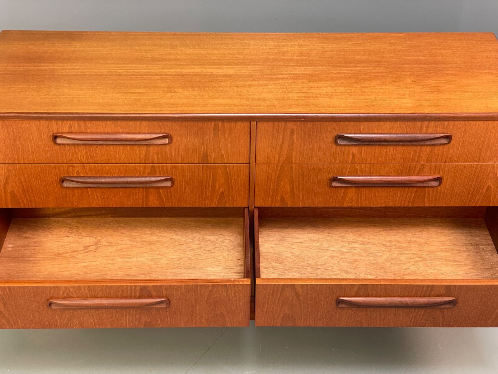 G Plan Fresco Teak Chest Of Drawers Vintage Retro Design 1960s EB9720 MWOO - UKDK FURNITURE