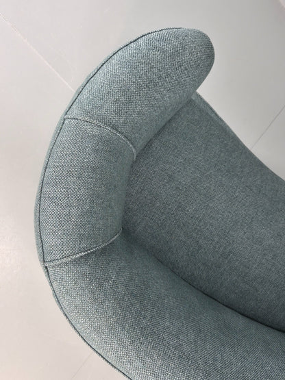 Vintage Art Deco Banana Sofa 2 Seater 1930s Danish New Upholstery  EB11772 M2SS11
