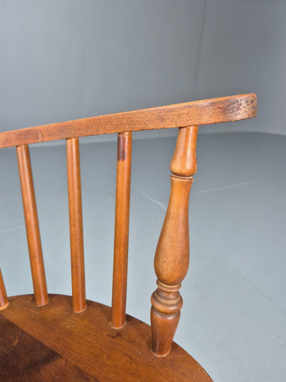 Vintage Rocking Chair Danish Windsor in Beech 1930s EB10760 VWOO5