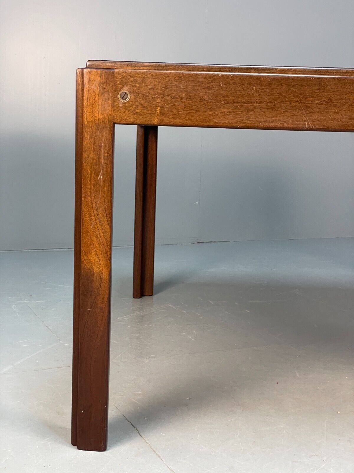 Vintage Danish Square Coffee Table Mahogany 1950s EB8673 MWOO - UKDK FURNITURE