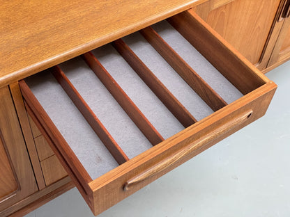 Vintage G Plan Sideboard Teak Fresco Range 1960s Shelving Drawers EB11548 MWOO15