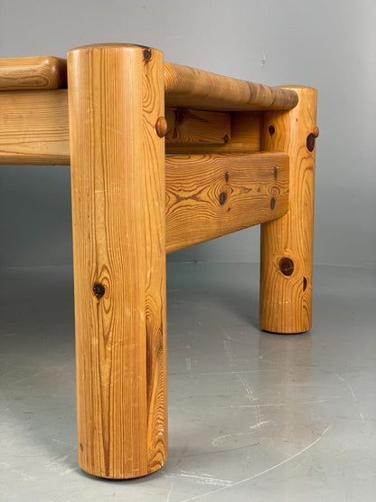 Large 1980s Scandinavian Solid Pine Coffee Table EB7557 MWOO - UKDK FURNITURE