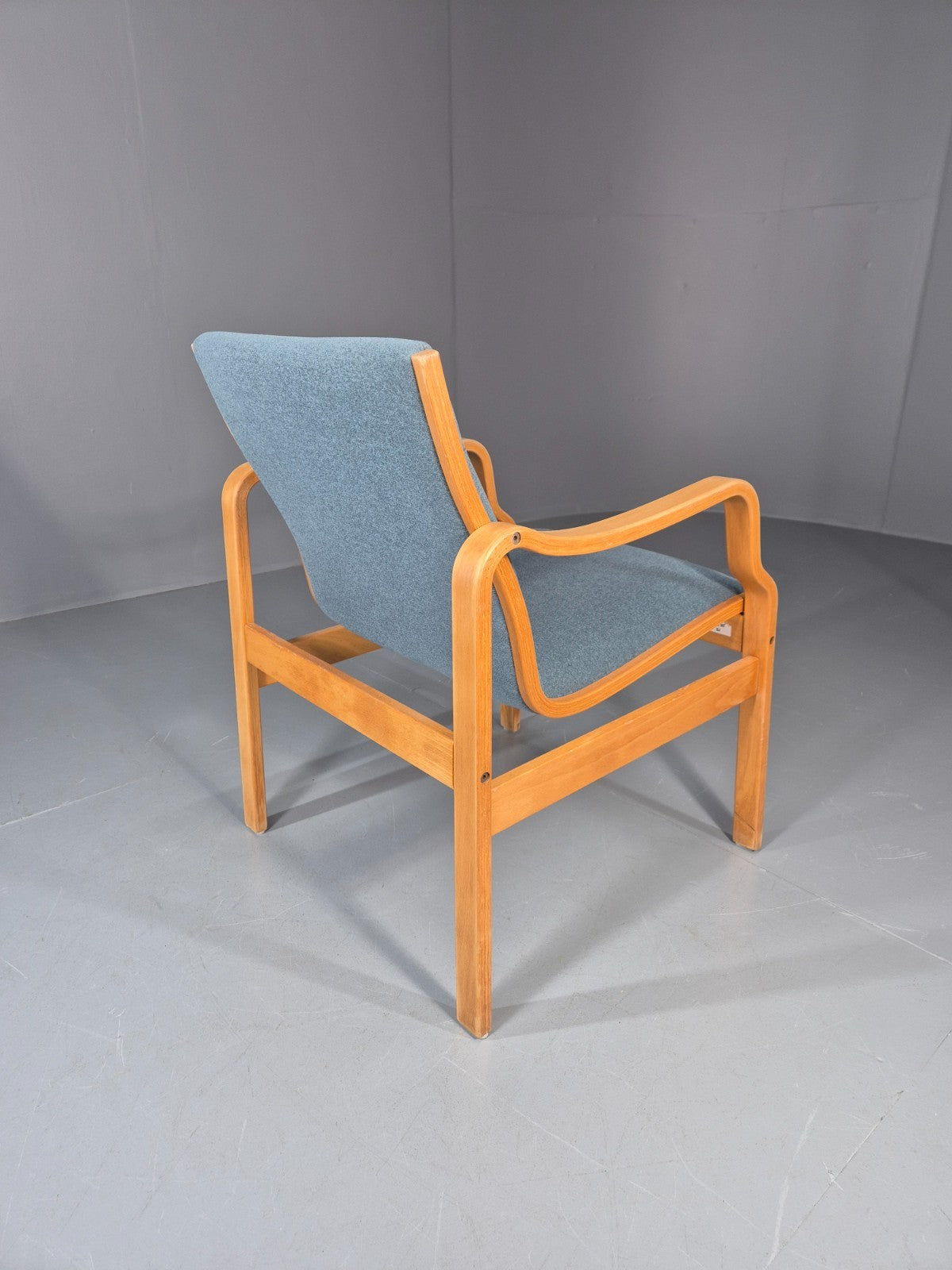 Vintage Bentwood Armchair Danish 1970 Retro Farstrup New Upholstery EB11212 MBEN4