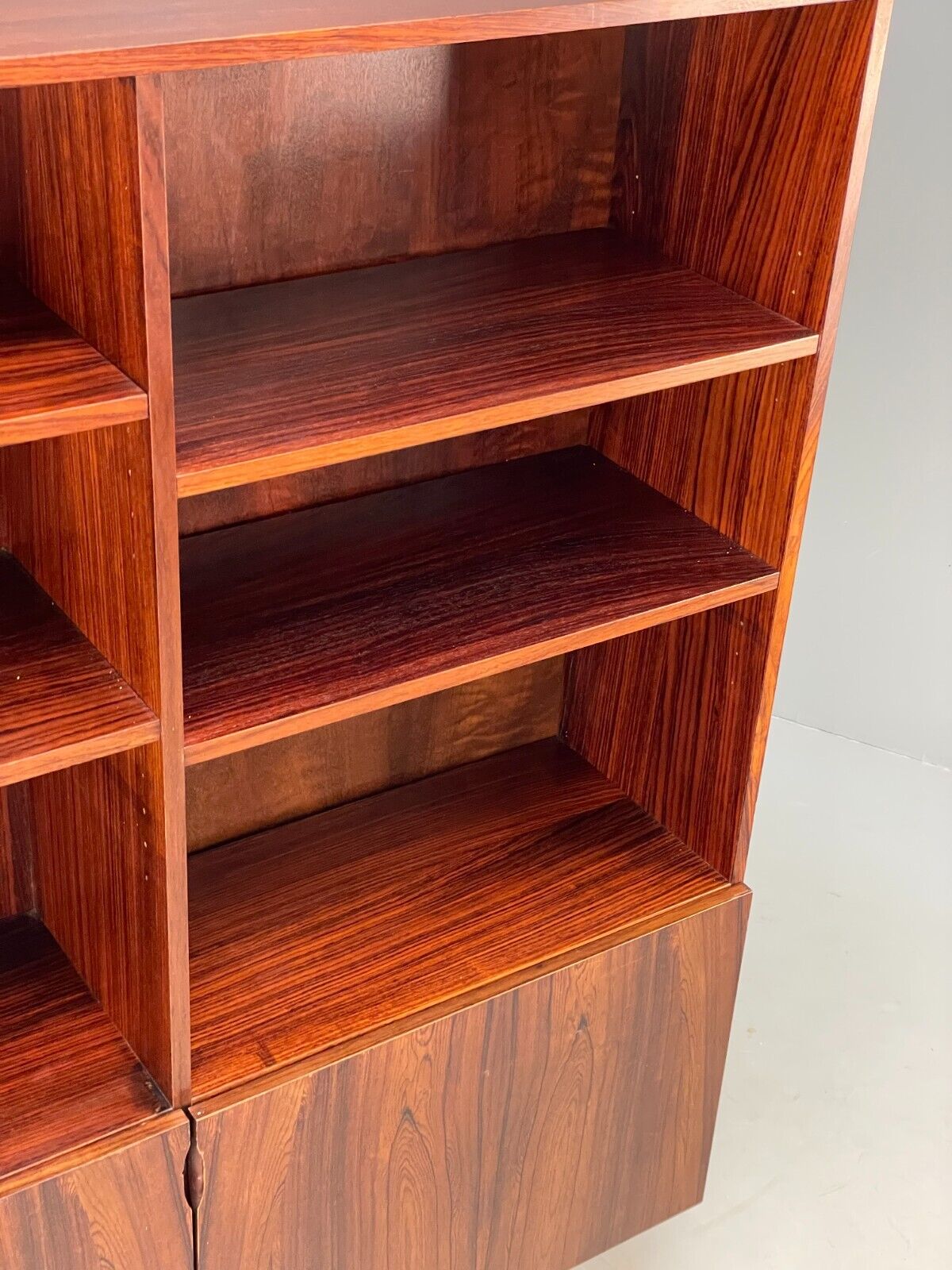 Vintage Danish Mid Century Large Adjustable Shelving Storage Unit EB8842 MWOO - UKDK FURNITURE
