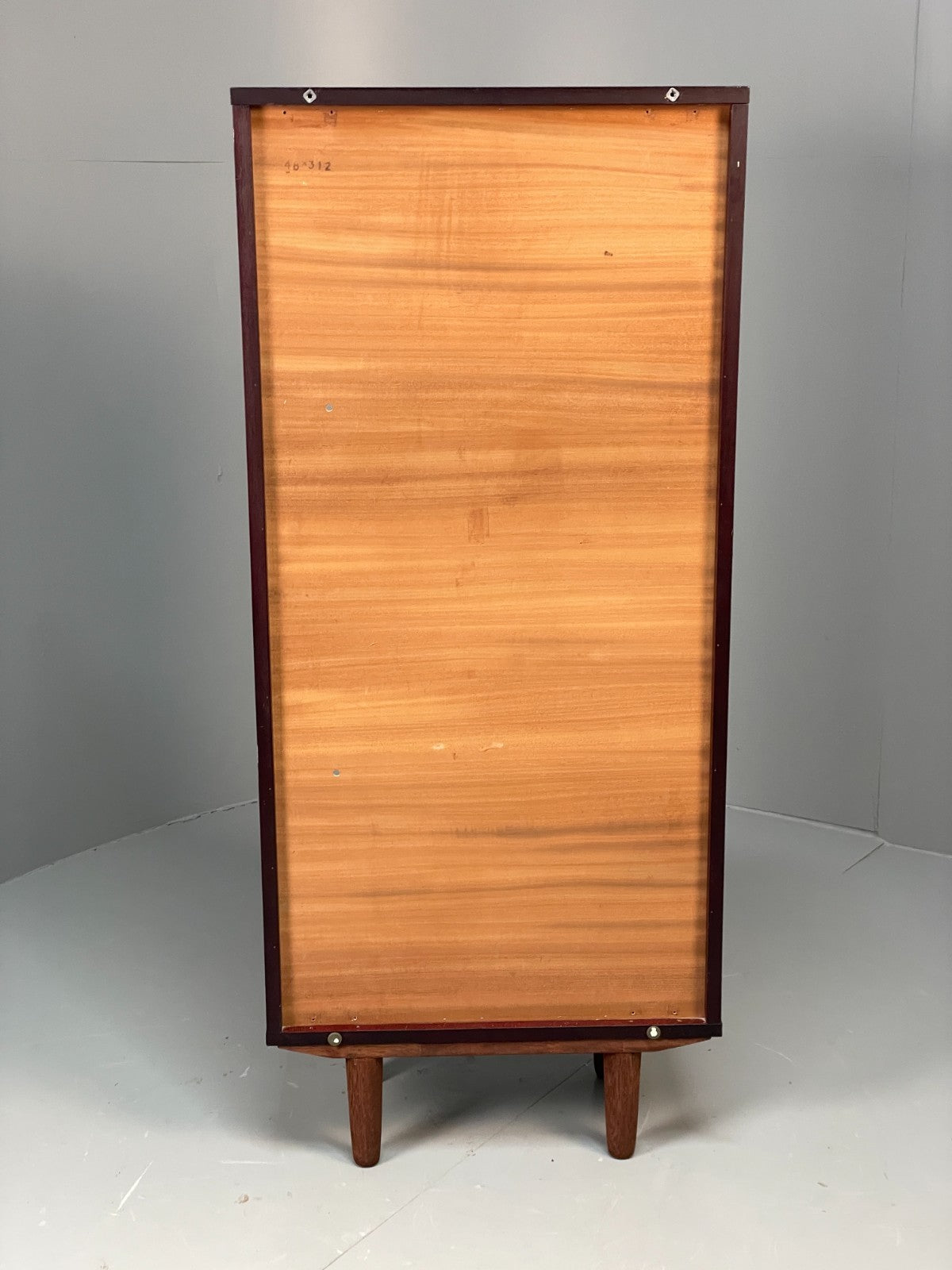 Vintage Dark Oak Bookcase Adjustable Shelf By Beaver & Tapley EB11500 MWOO13