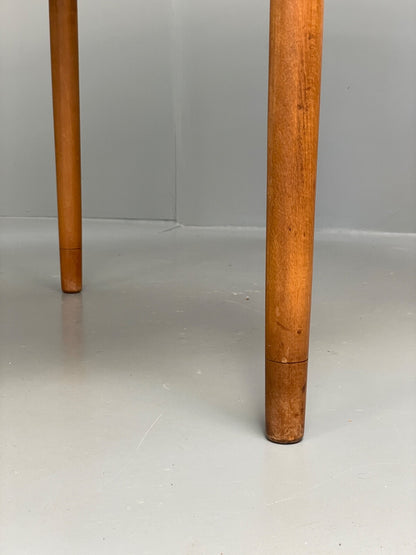 Vintage Teak Extending Dining Table Drop Leaf Beech Mid Century EB9813 MWOO - UKDK FURNITURE