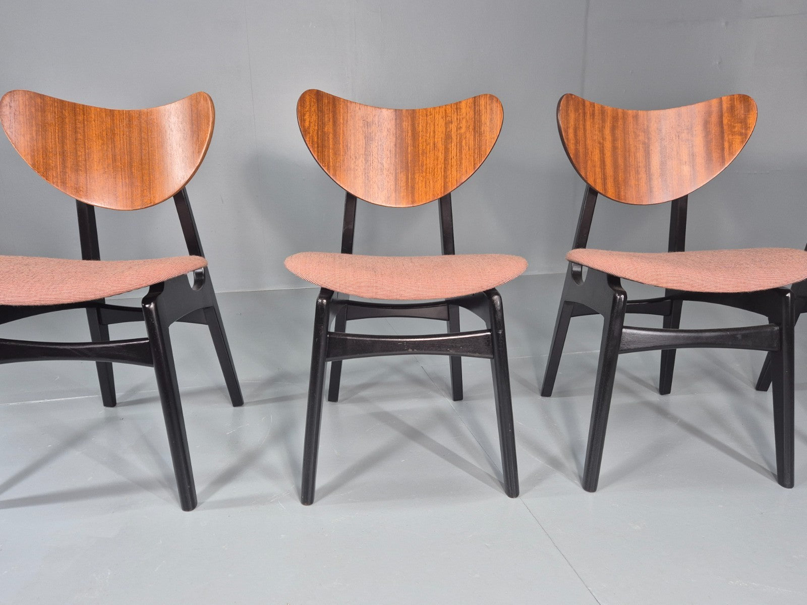4 Librenza G Plan Dining Chairs New Upholstery 1950s Retro MCM EB11821 MDIN2
