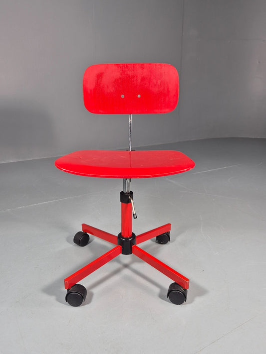 1960s Kevi Task Desk Chair Jorgen Rasmussen MCM Danish Retro EB10813 MSWI1