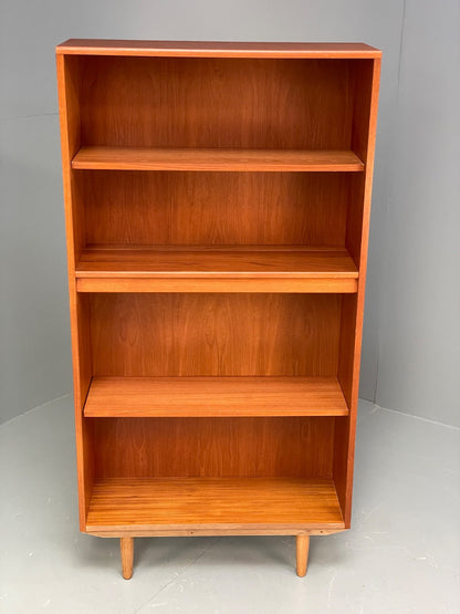 Vintage G-Plan Teak Tall Bookcase Adjustable Retro Shelving Storage EB10000 MWOO - UKDK FURNITURE