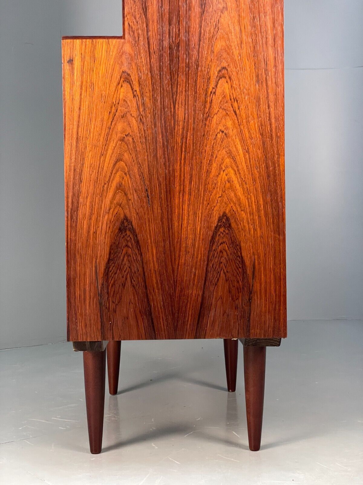 Vintage Danish Mid Century Tall Rosewood Unit Shelving EB8155 MWOO - UKDK FURNITURE