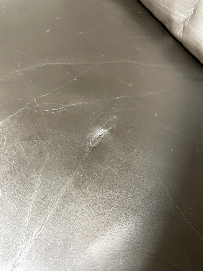 Vintage Danish Lounge Chair Brown Leather Jeki Gehl Retro MCM EB6082 MNOR14