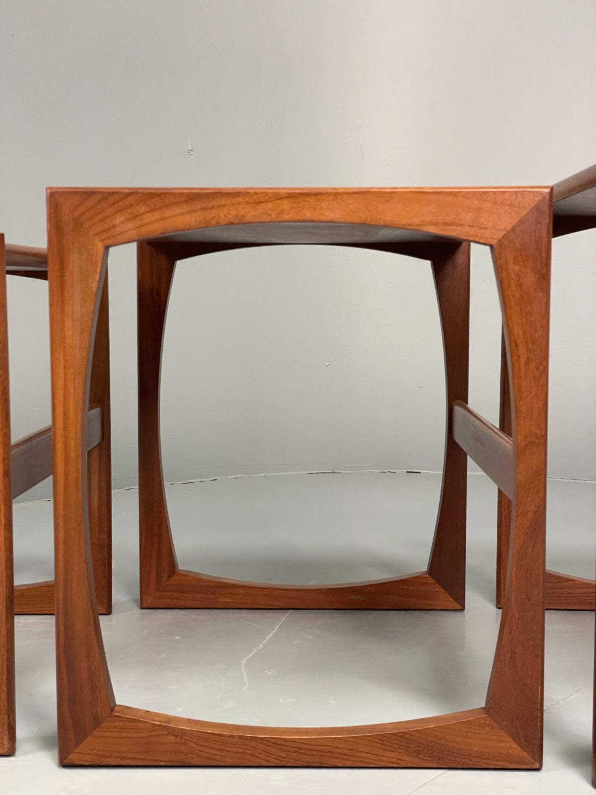 G Plan Nesting Tables Teak Quadrille Range Vintage Retro 1970s EB11678 MWOO10