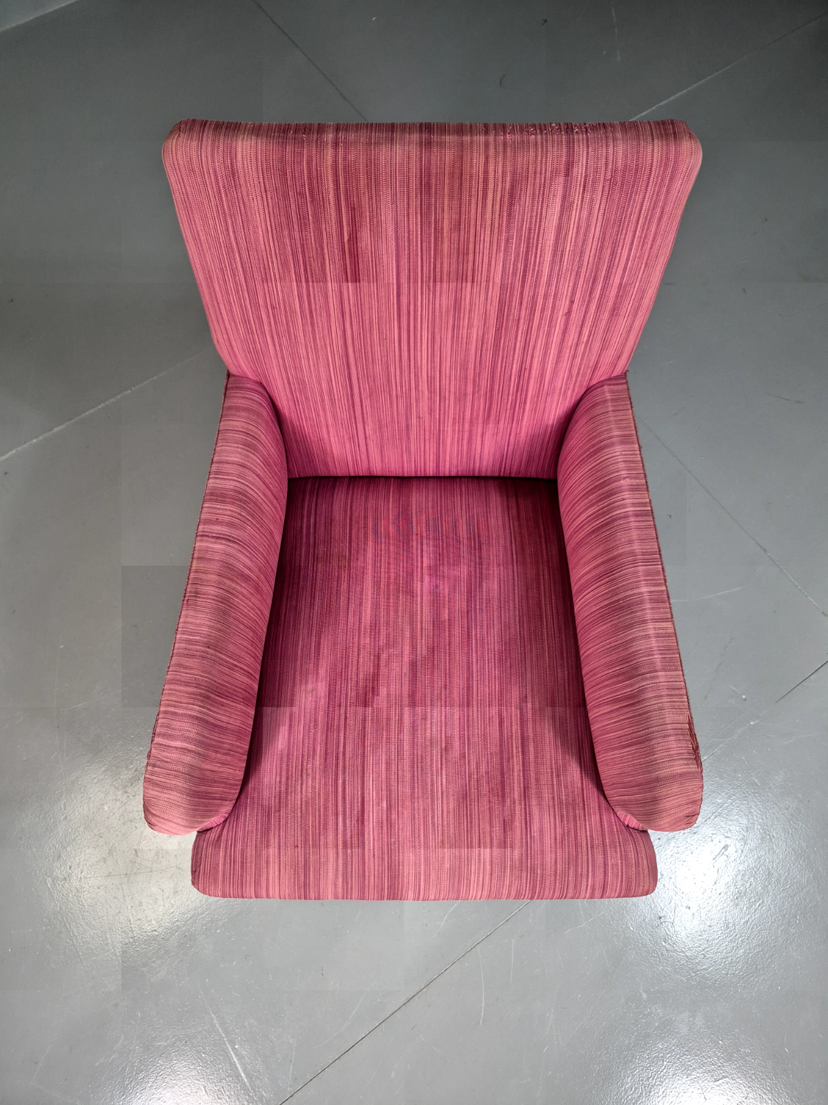 Vintage Lounge Chair lilac Pink Wool 1930s Retro EB7379 VCLO - UKDK FURNITURE